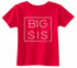 Big Sis Again - Big Sister Boxed on Infant-Toddler T-Shirt (#1312-7)