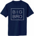 Big Bro Finally- Big Brother Boxed on Adult T-Shirt (#1314-1)