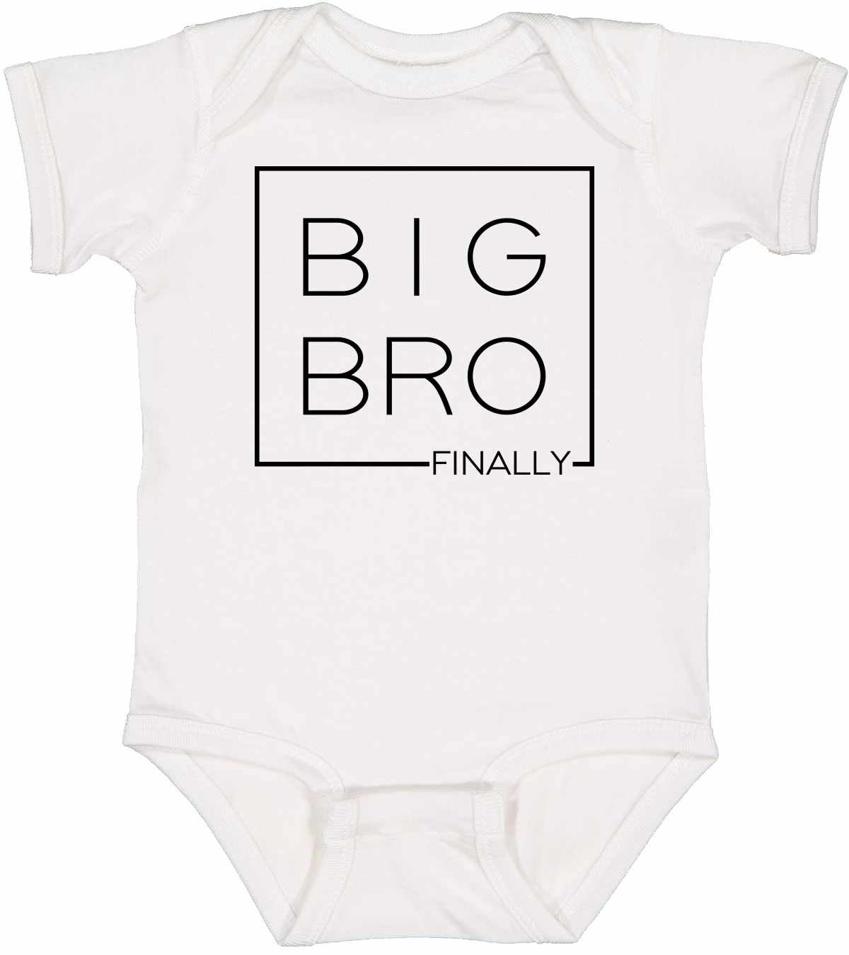 Big Bro Finally- Big Brother Boxed on Infant BodySuit