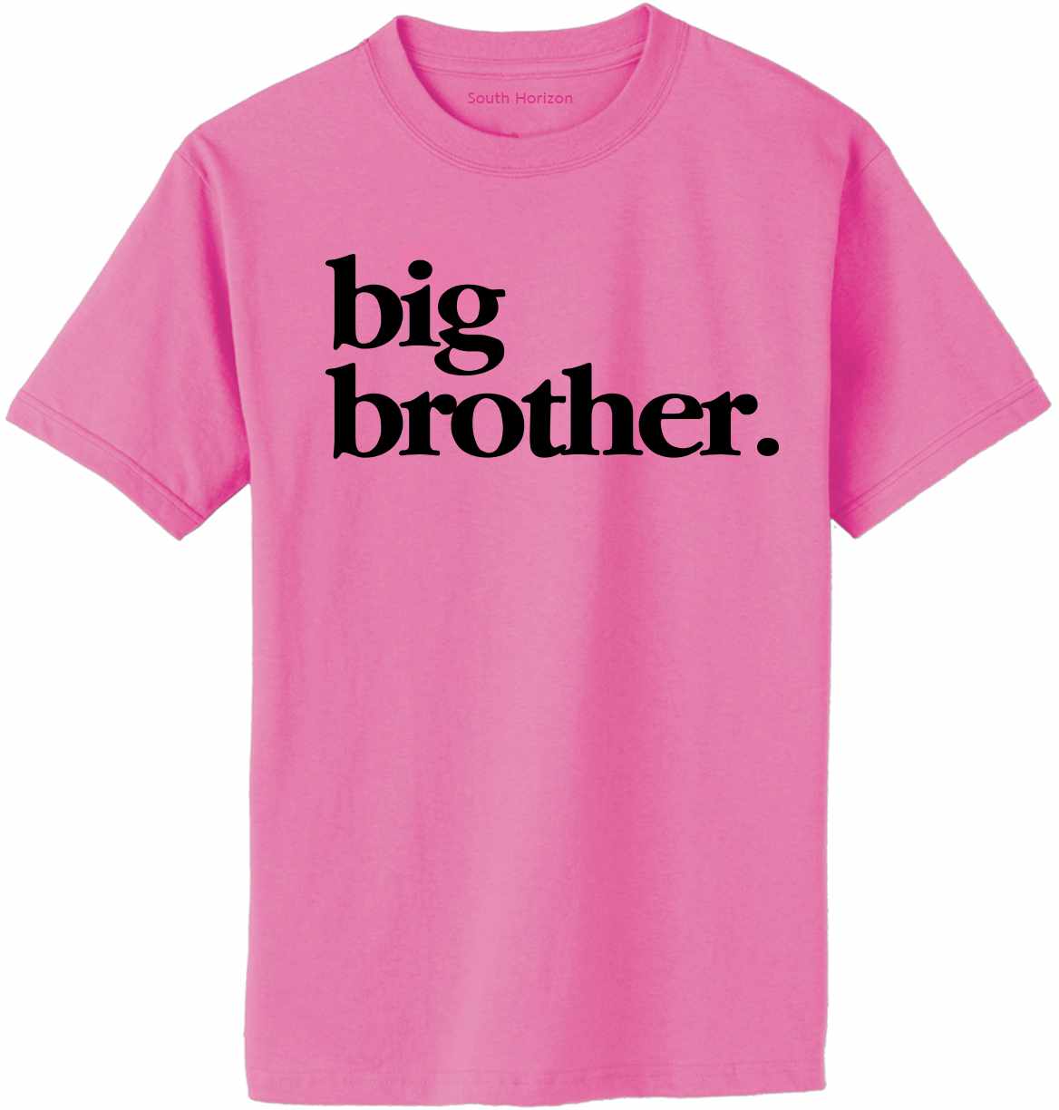 Big Brother on Adult T-Shirt