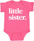 Little Sister on Infant BodySuit (#1321-10)