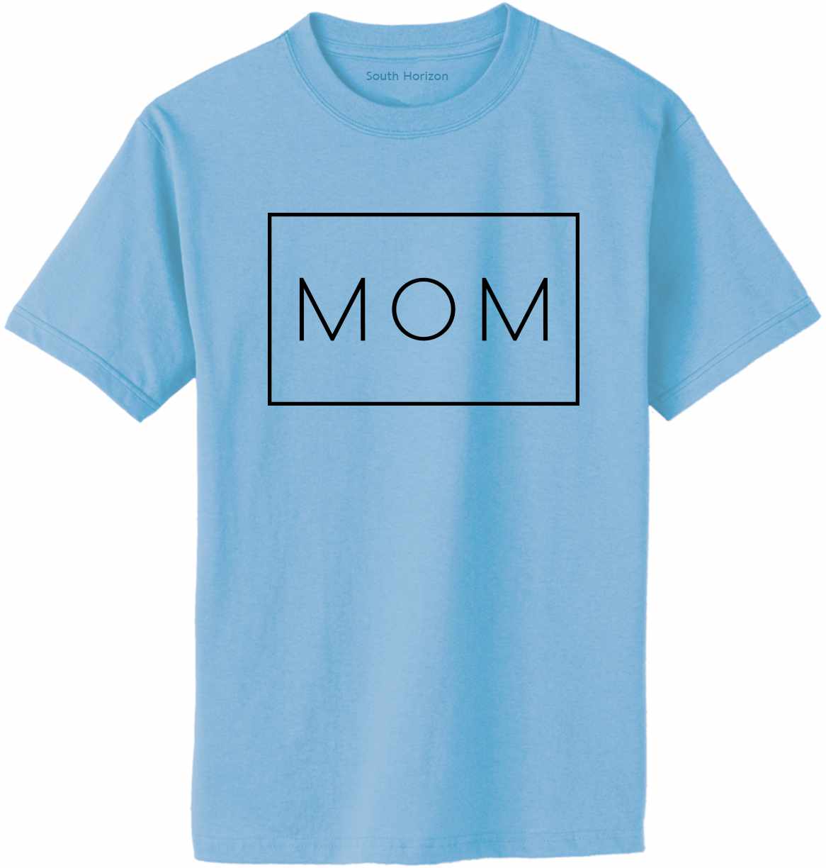 MOM - MOMMY Boxed on Adult T-Shirt (#1328-1)