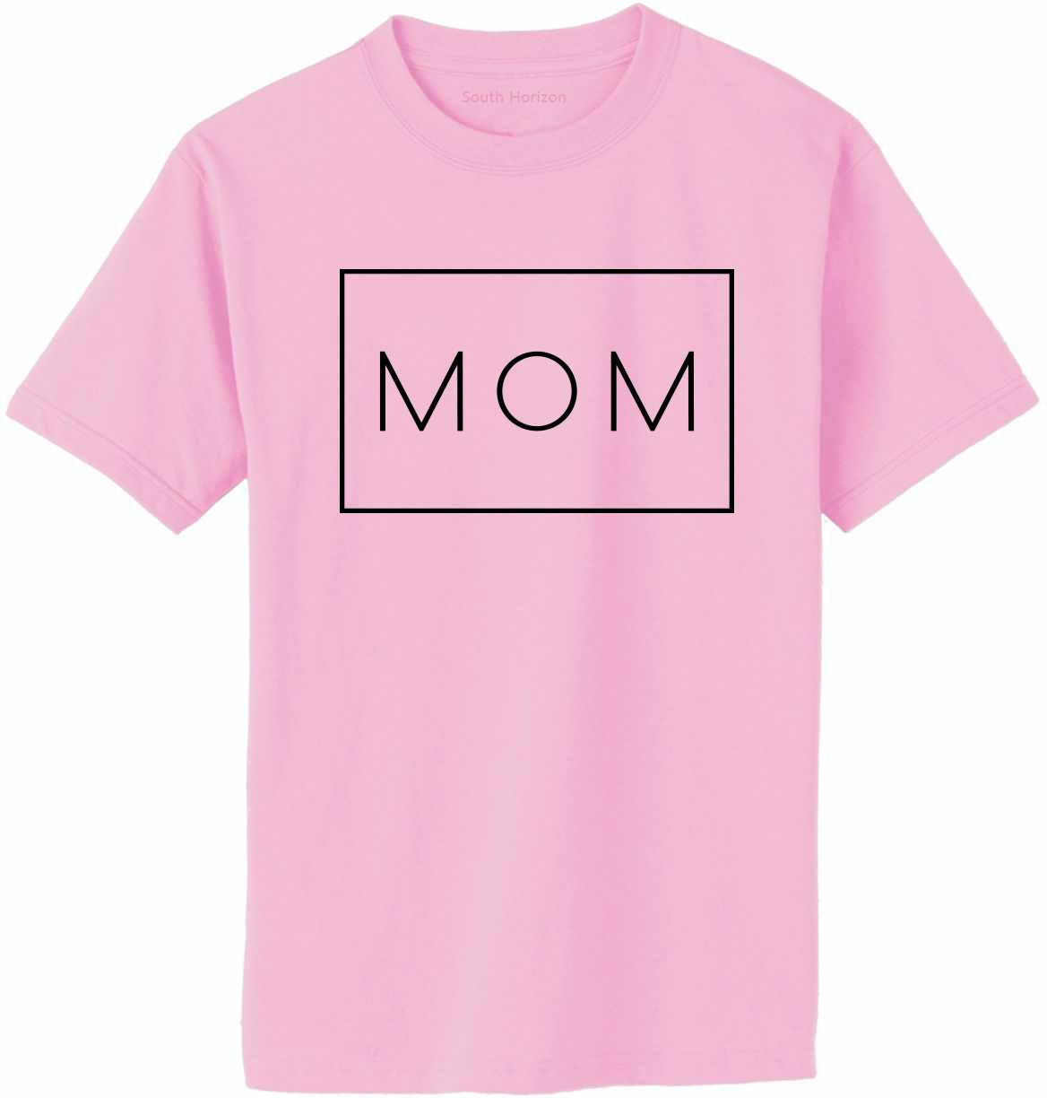 MOM - MOMMY Boxed on Adult T-Shirt