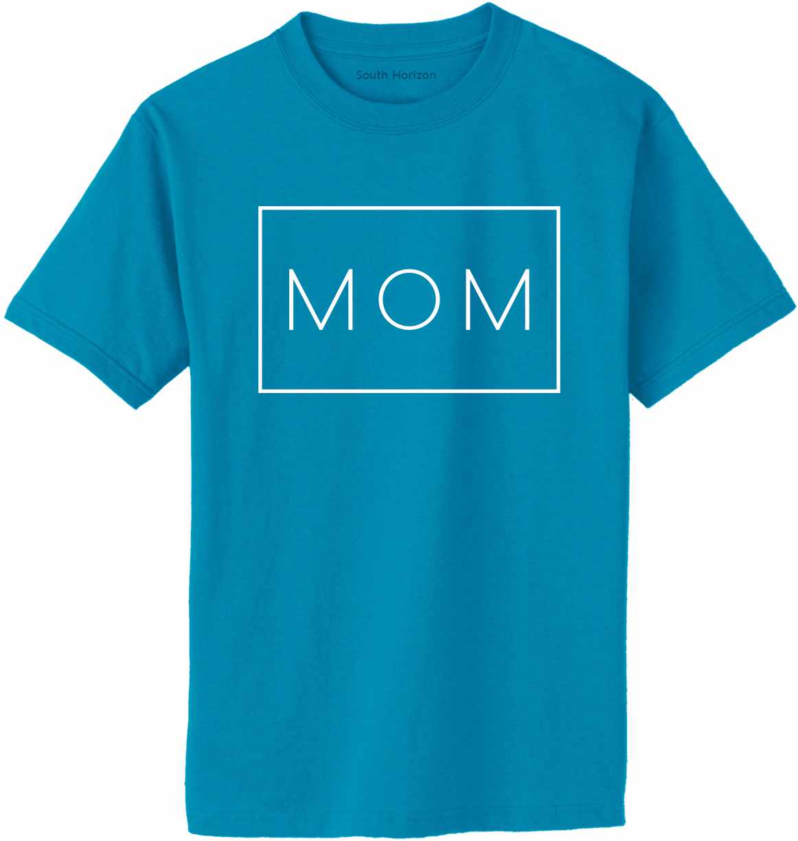 MOM - MOMMY Boxed on Adult T-Shirt (#1328-1)
