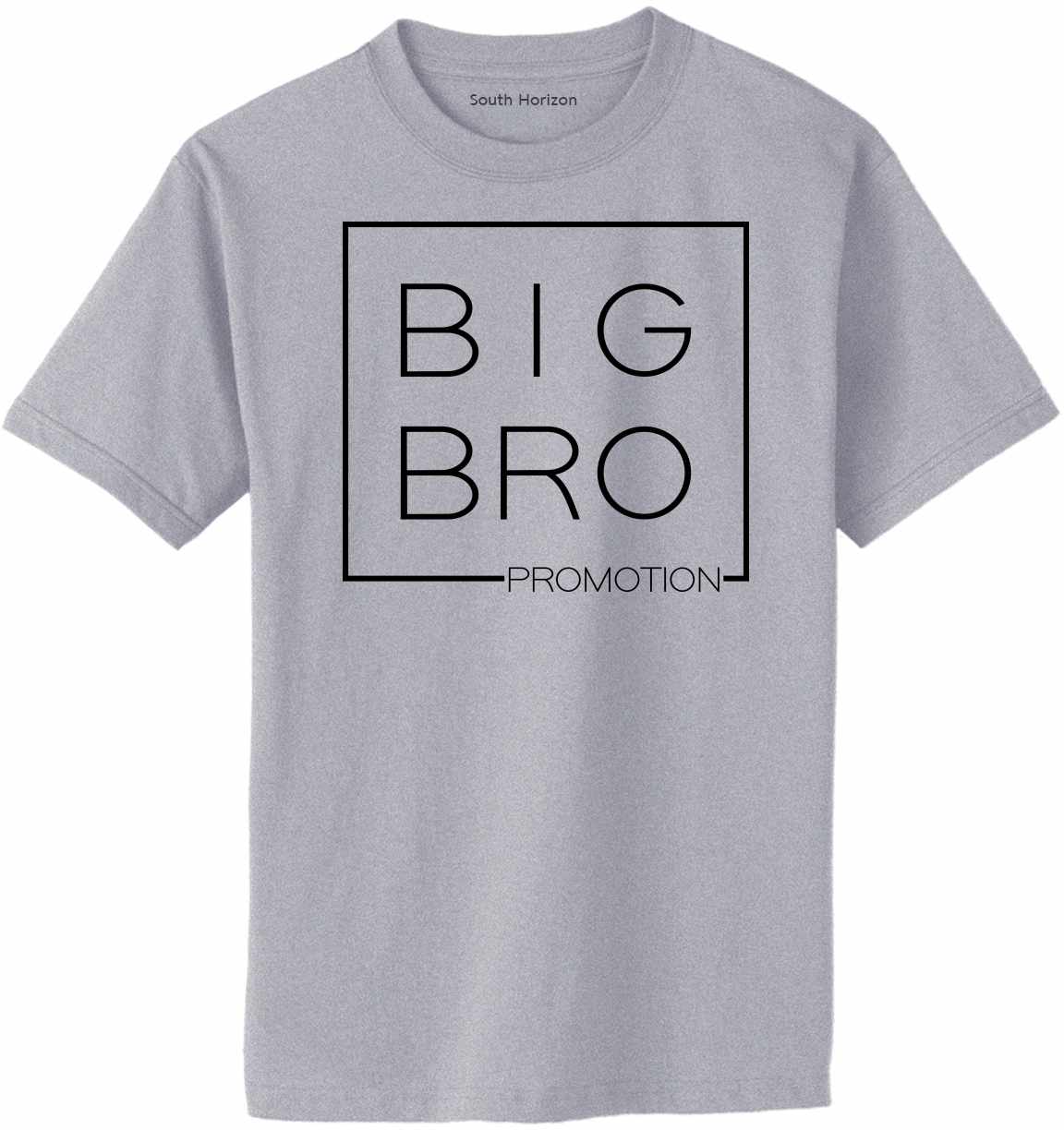 Big Bro Promotion - Big Brother - Box on Adult T-Shirt (#1330-1)