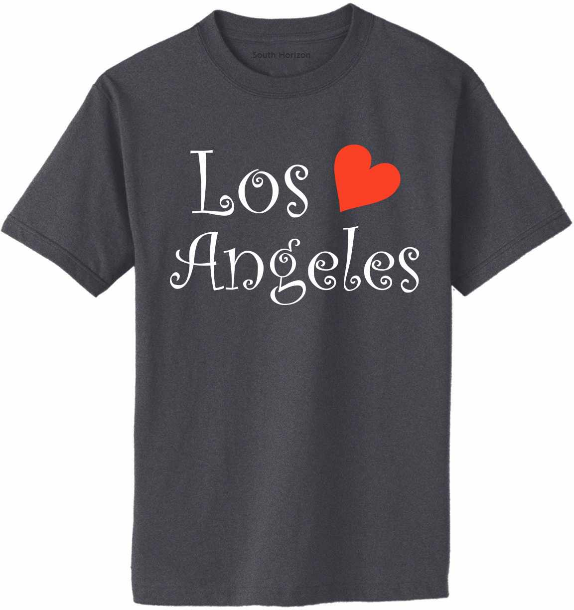 Los Angeles on Adult T-Shirt (#1335-1)