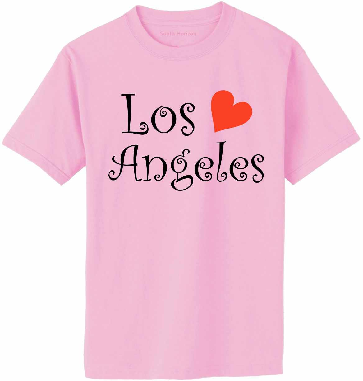 Los Angeles on Adult T-Shirt (#1335-1)