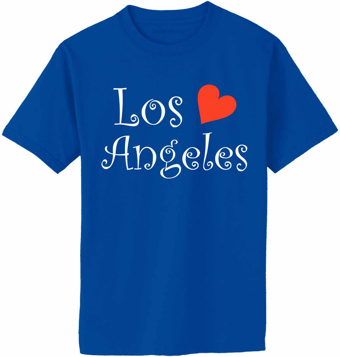 Los Angeles on Adult T-Shirt