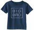 Promoted to Big Bro- Big Brother Box on Infant-Toddler T-Shirt (#1336-7)