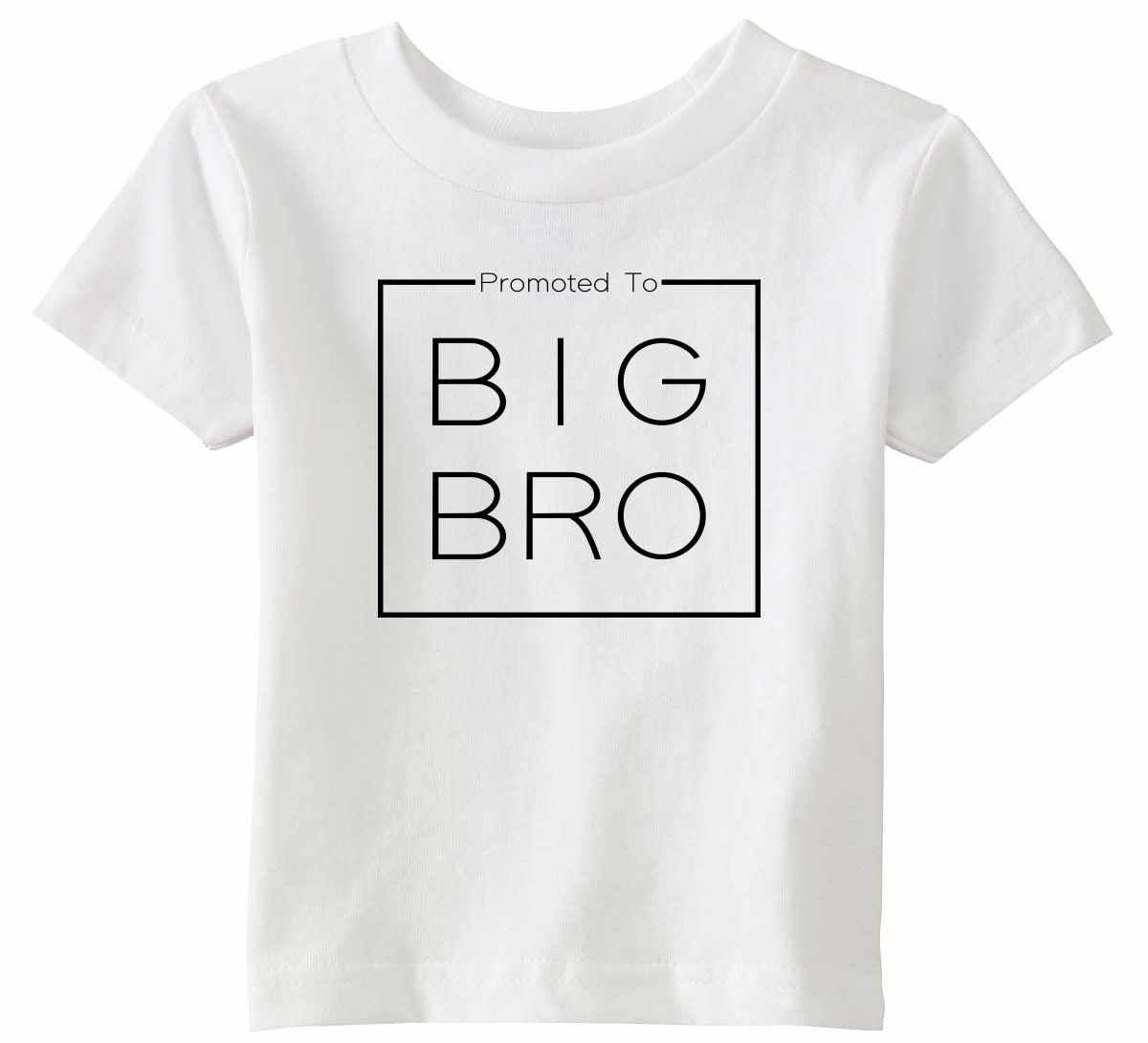 Promoted to Big Bro- Big Brother Box on Infant-Toddler T-Shirt