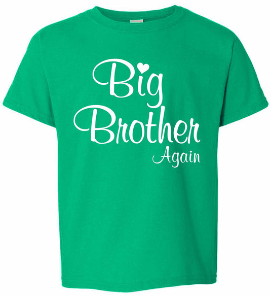 Big Brother Again on Kids T-Shirt