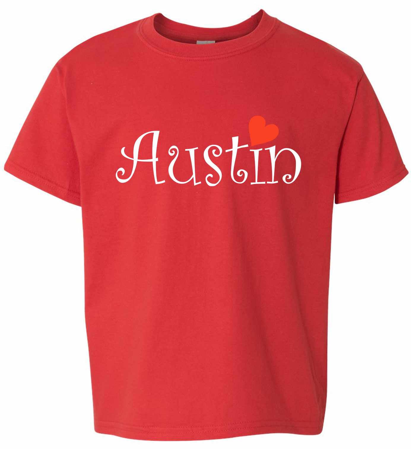 Austin City on Kids T-Shirt