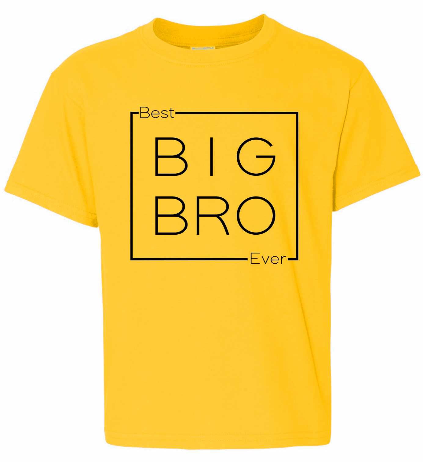 Best Big Bro Ever - Big Brother - Box on Kids T-Shirt