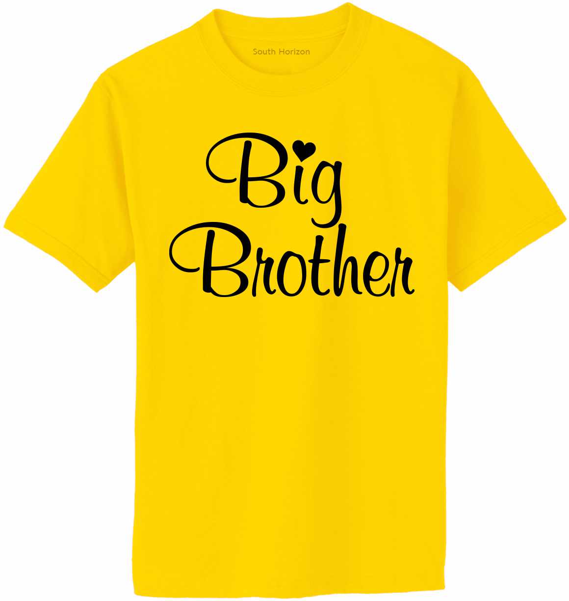 Big Brother on Adult T-Shirt (#1344-1)