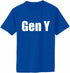 Gen Y on Adult T-Shirt (#1360-1)
