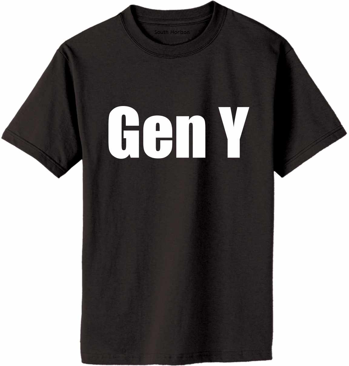 Gen Y on Adult T-Shirt