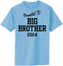 Promoted to Big Brother 2024 on Adult T-Shirt (#1362-1)