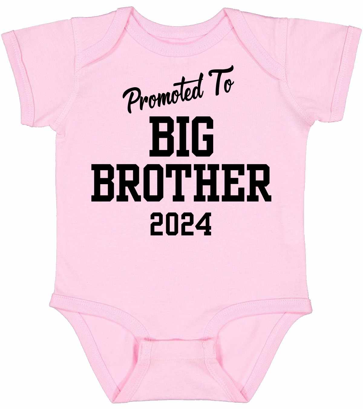 Promoted to Big Brother 2024 on Infant BodySuit (#1362-10)