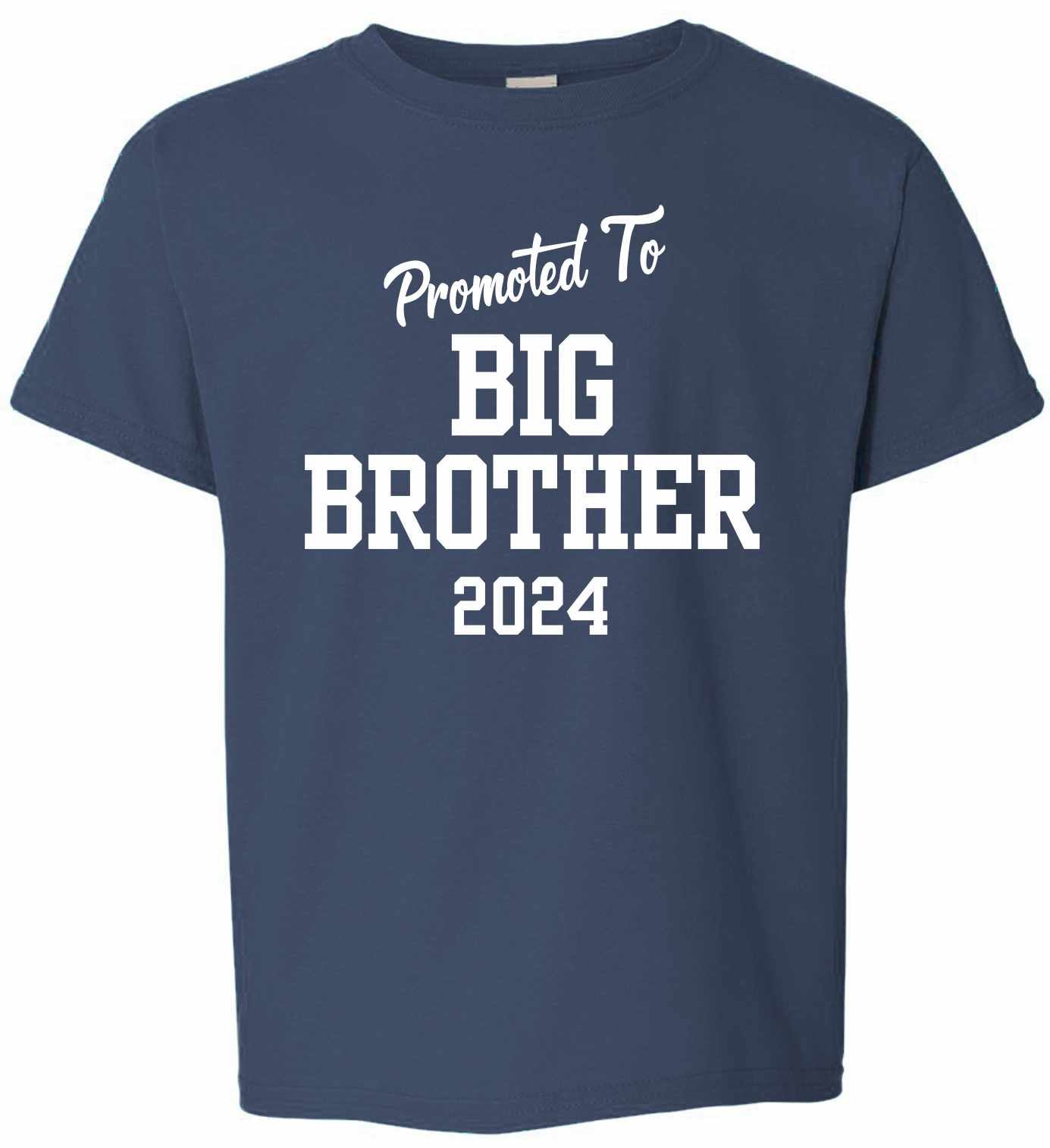 Promoted to Big Brother 2024 on Kids T-Shirt
