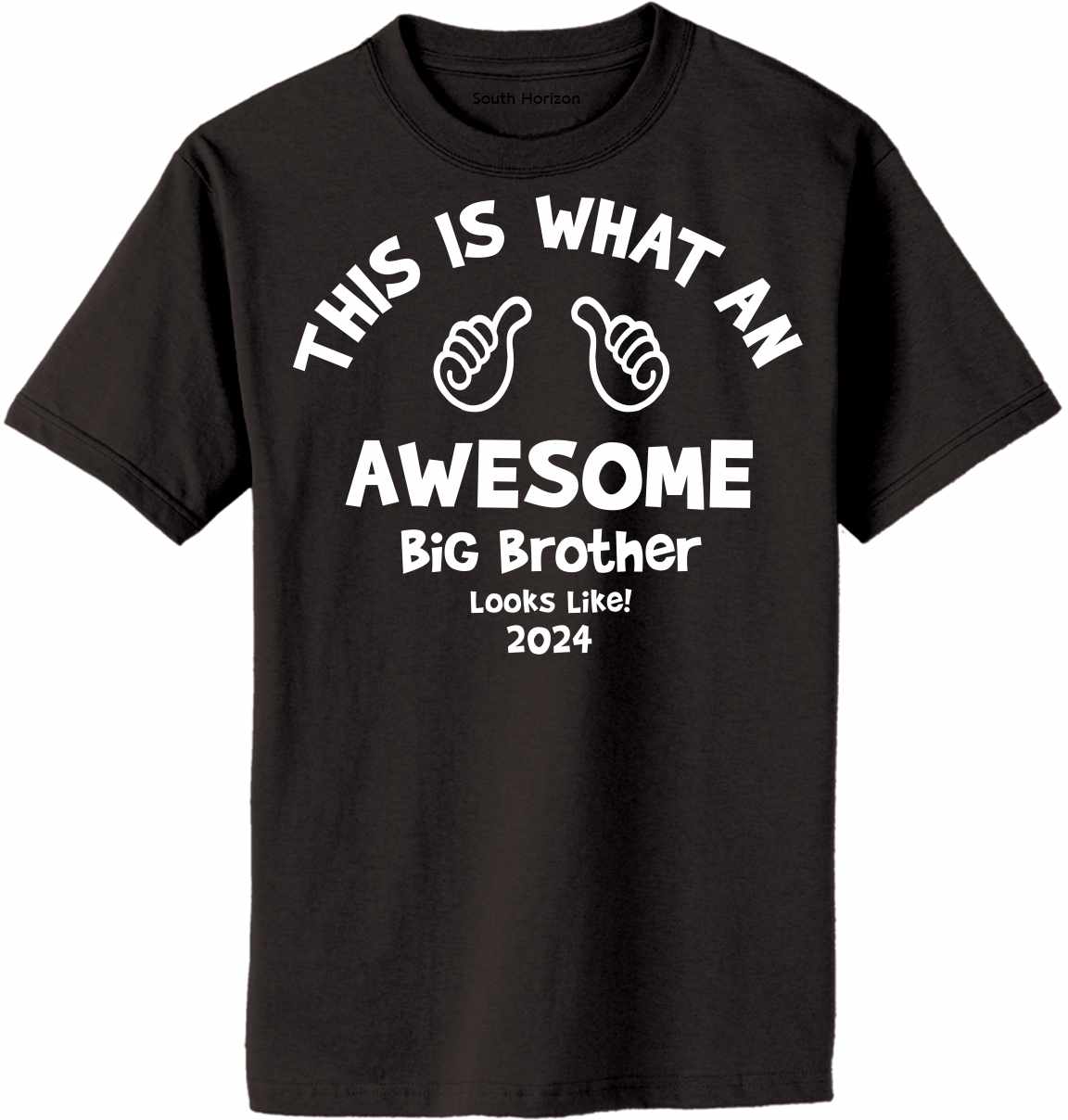 Awesome Big Brother in 2024 on Adult T-Shirt