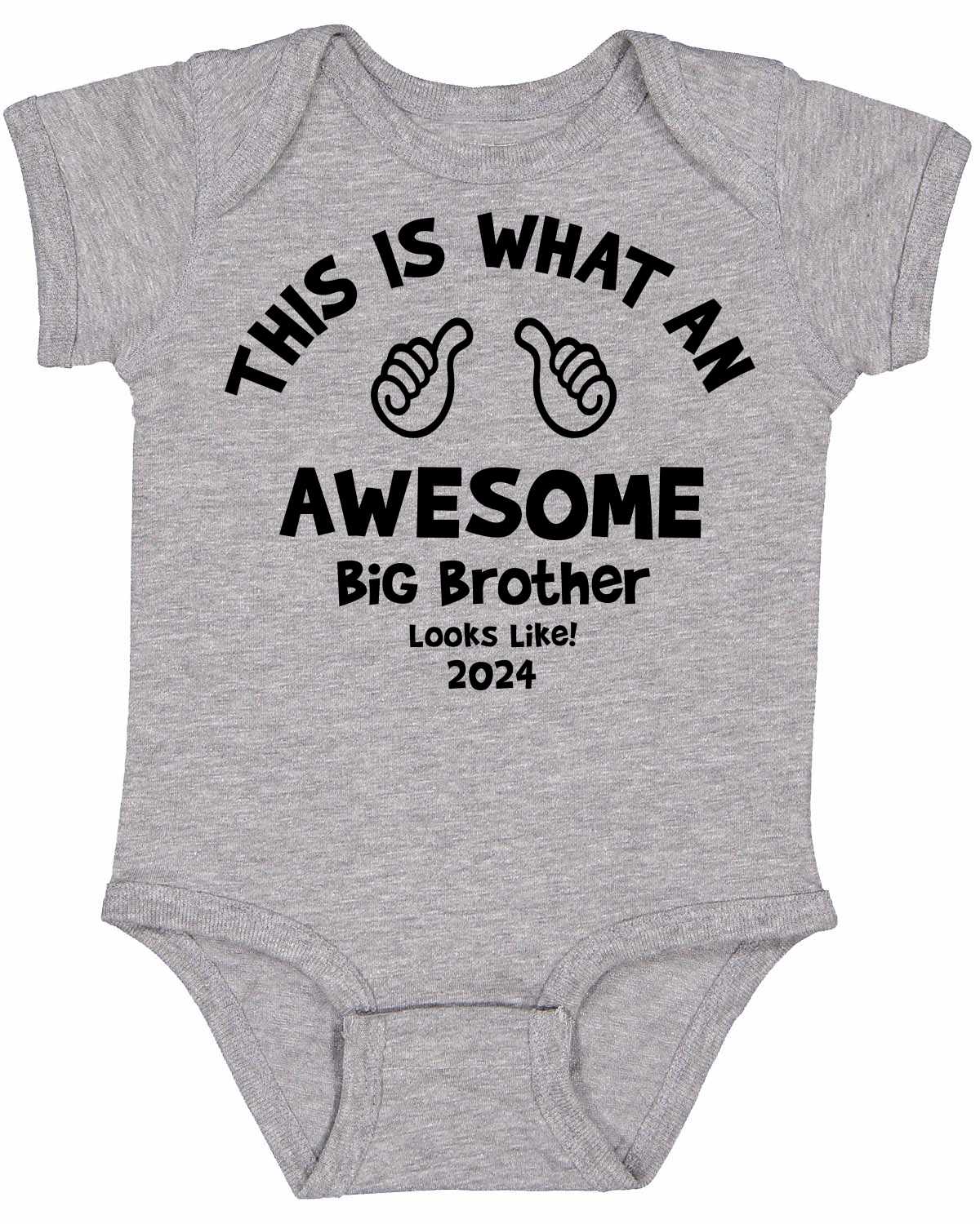 Awesome Big Brother in 2024 on Infant BodySuit