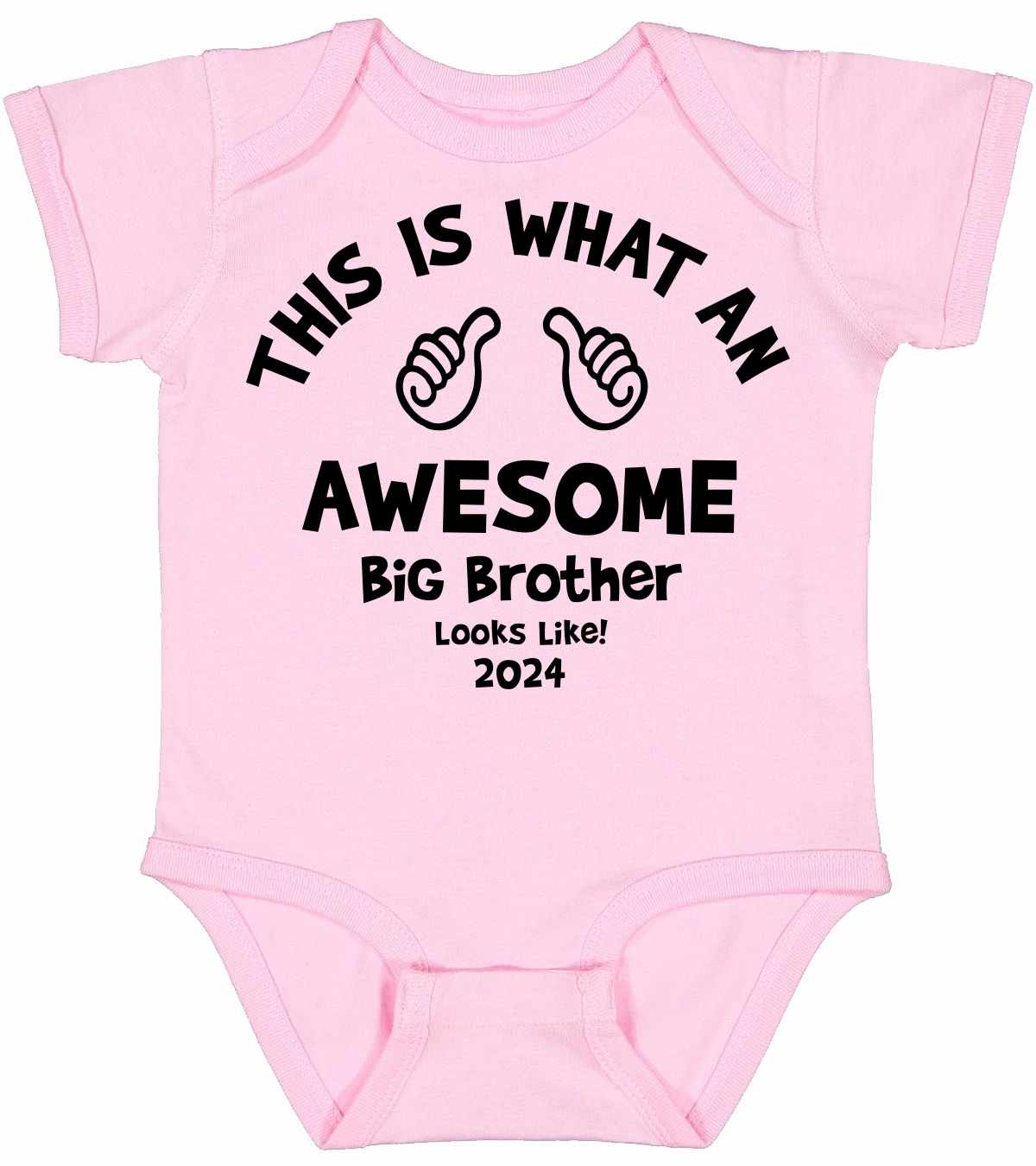 Awesome Big Brother in 2024 on Infant BodySuit (#1363-10)