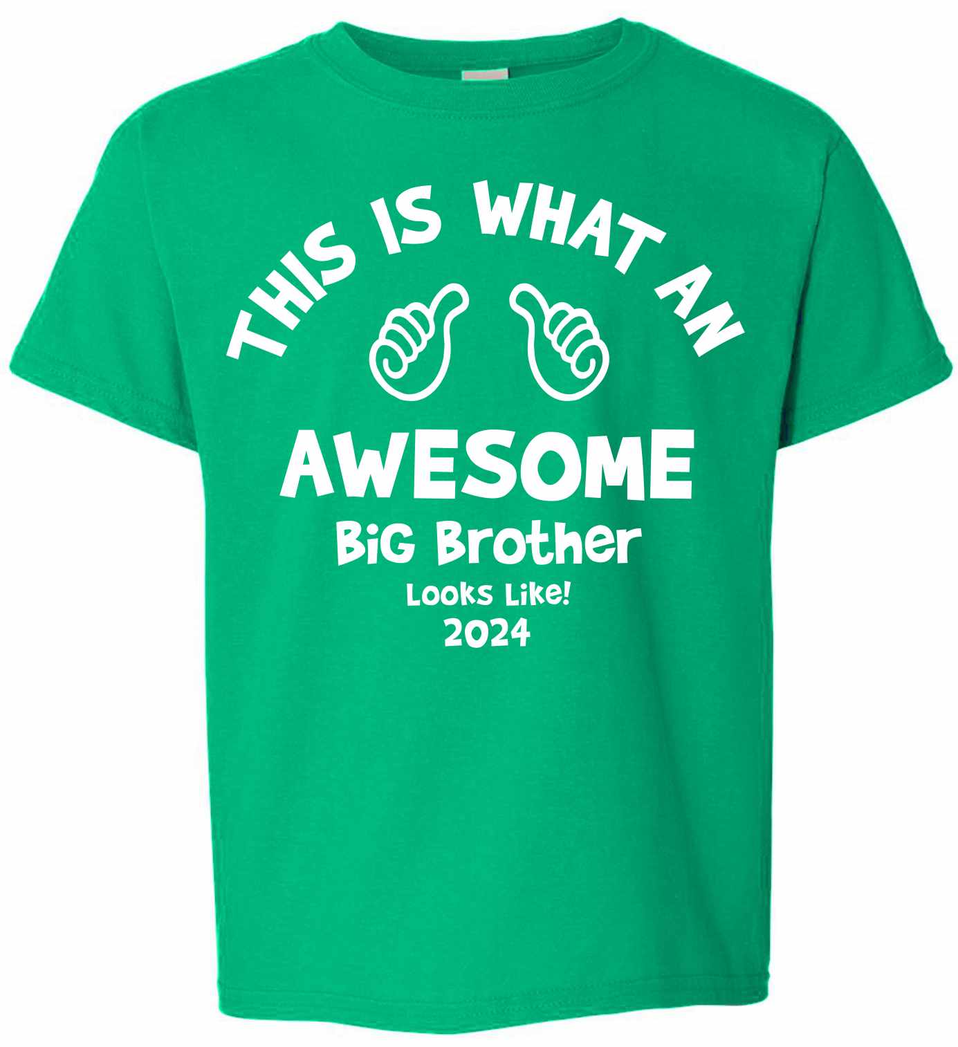 Awesome Big Brother in 2024 on Kids T-Shirt