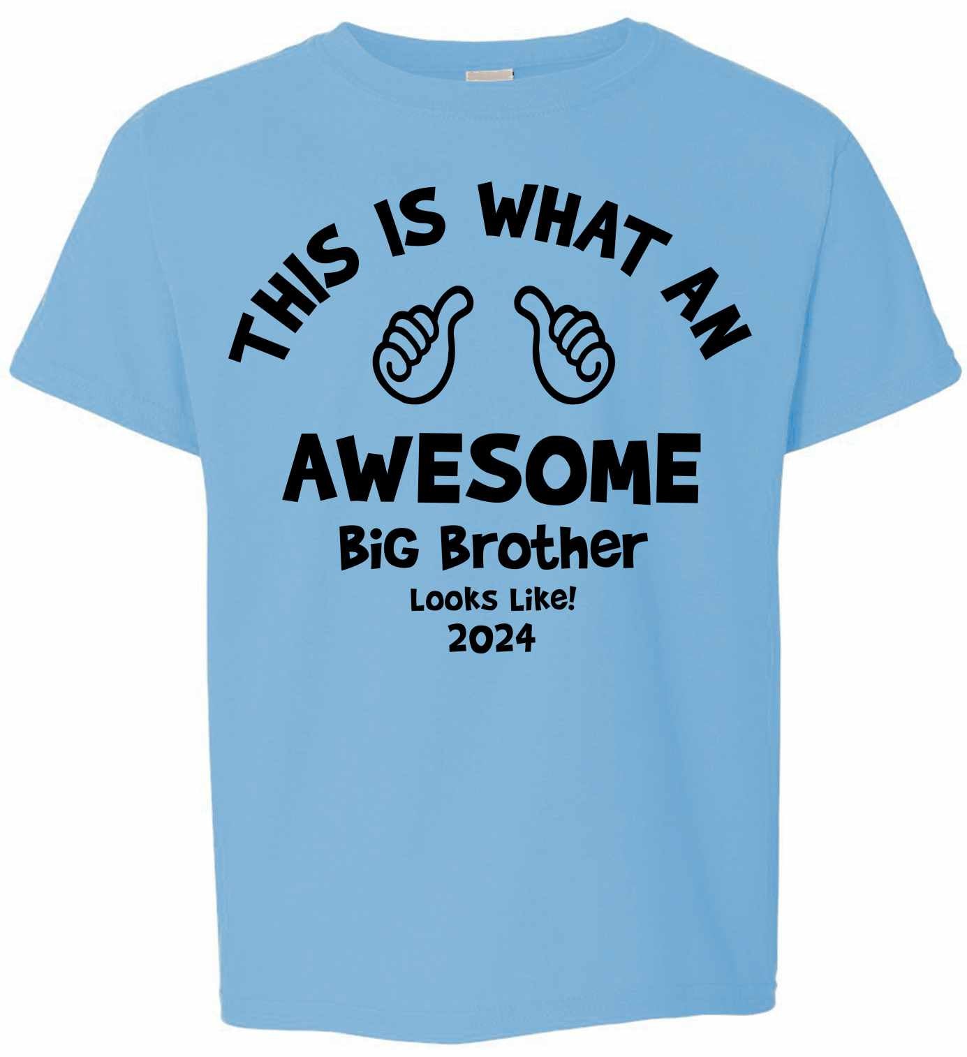 Awesome Big Brother in 2024 on Kids T-Shirt (#1363-201)