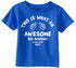 Awesome Big Brother in 2024 on Infant-Toddler T-Shirt