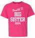 Promoted to Big Sister 2024 on Kids T-Shirt (#1364-201)