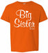 Big Sister 2024 on Kids T-Shirt