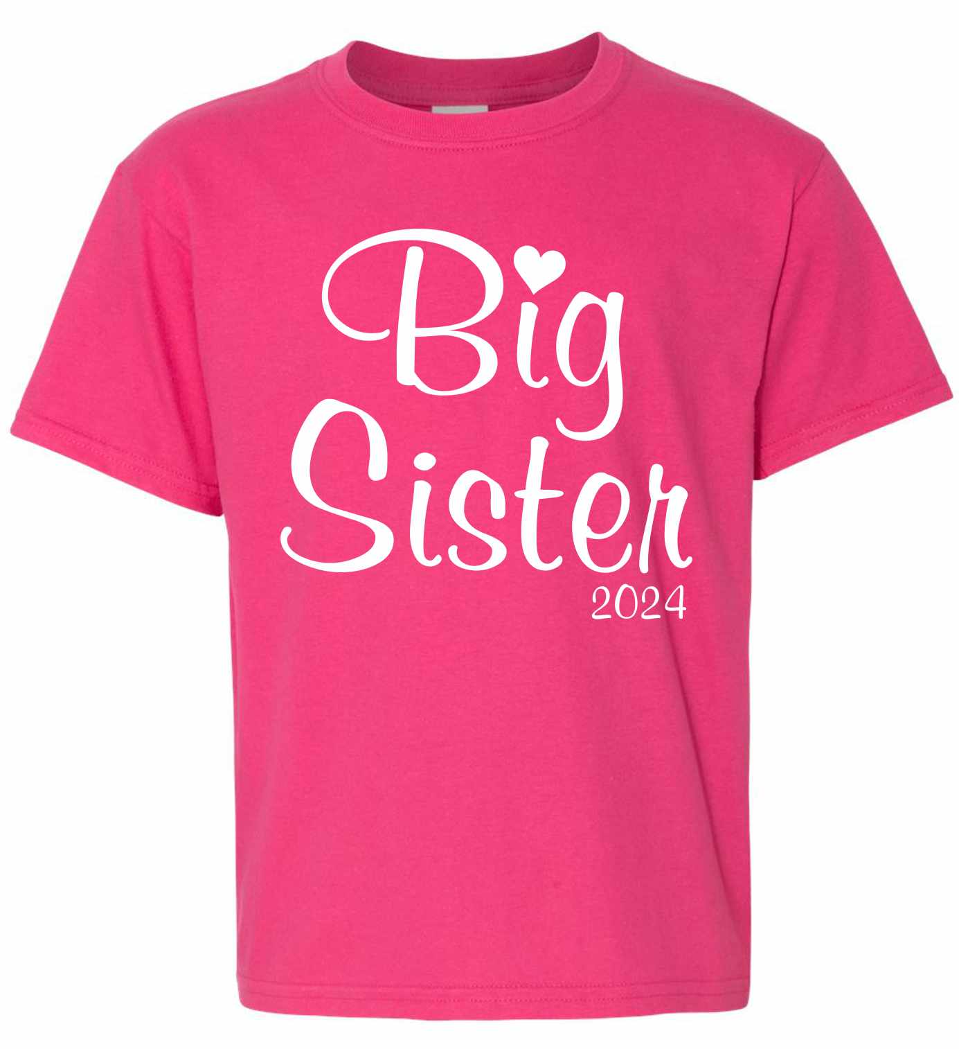 Big Sister 2024 on Kids T-Shirt (#1367-201)