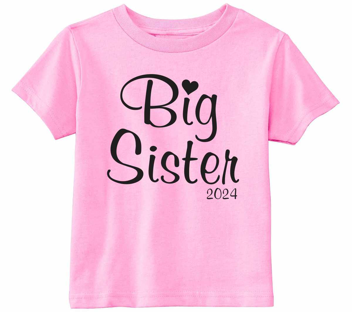 Big Sister 2024 on Infant-Toddler T-Shirt