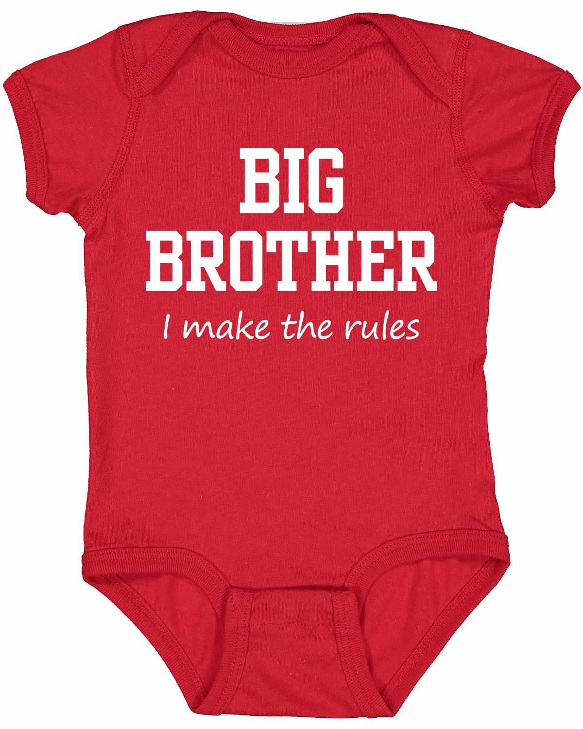 Big Brother - Make Rules on Infant BodySuit (#1373-10)