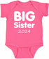 Big Sister 2024 on Infant BodySuit