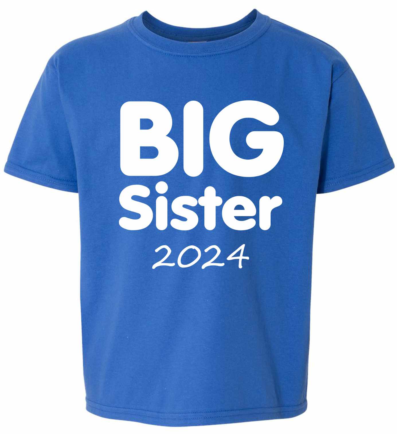 Big Sister 2024 on Kids T-Shirt (#1377-201)