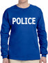 POLICE on Long Sleeve Shirt