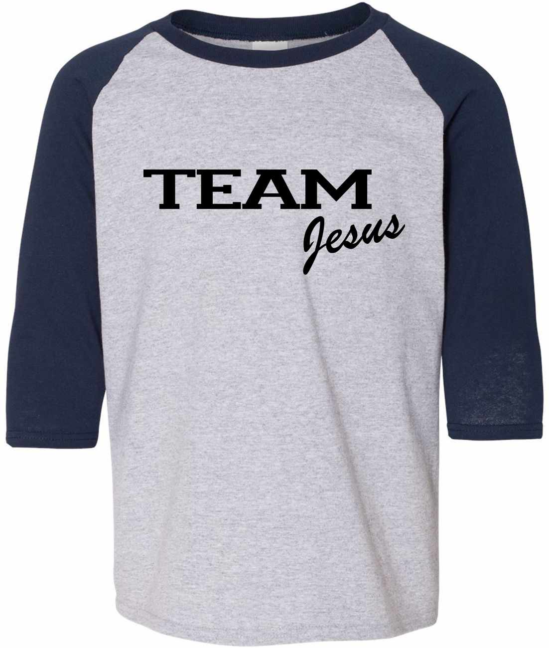 TEAM Jesus on Youth Baseball Shirt (#225-212)
