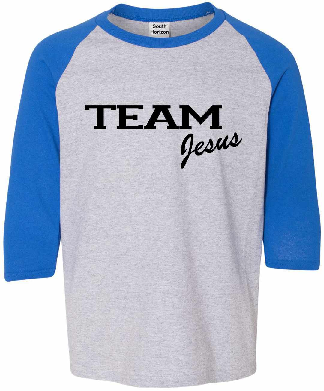 TEAM Jesus on Youth Baseball Shirt (#225-212)