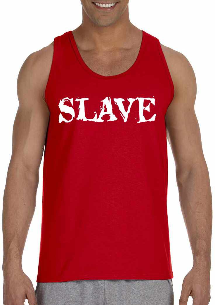 SLAVE on Mens Tank Top