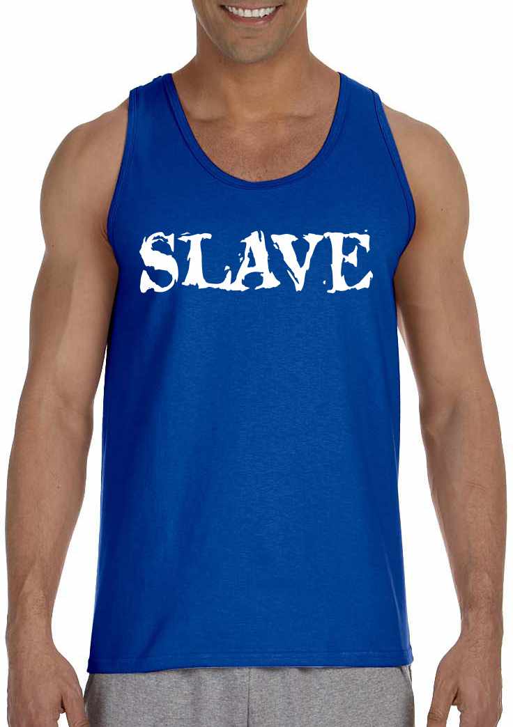 SLAVE on Mens Tank Top (#233-5)