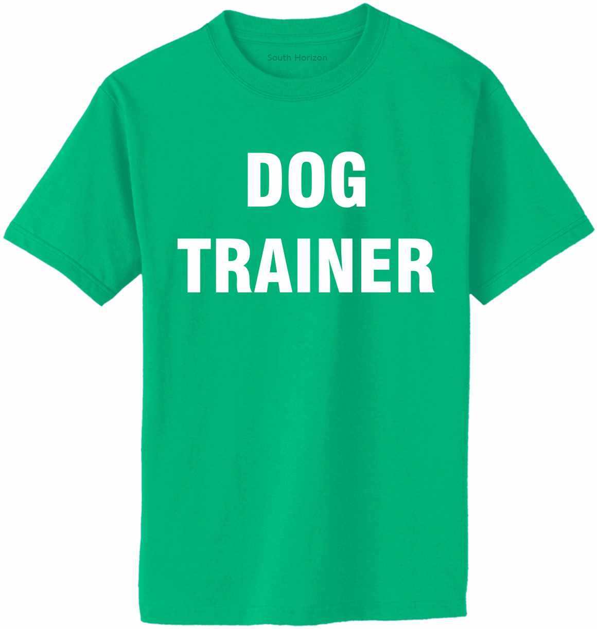 DOG TRAINER Adult T-Shirt