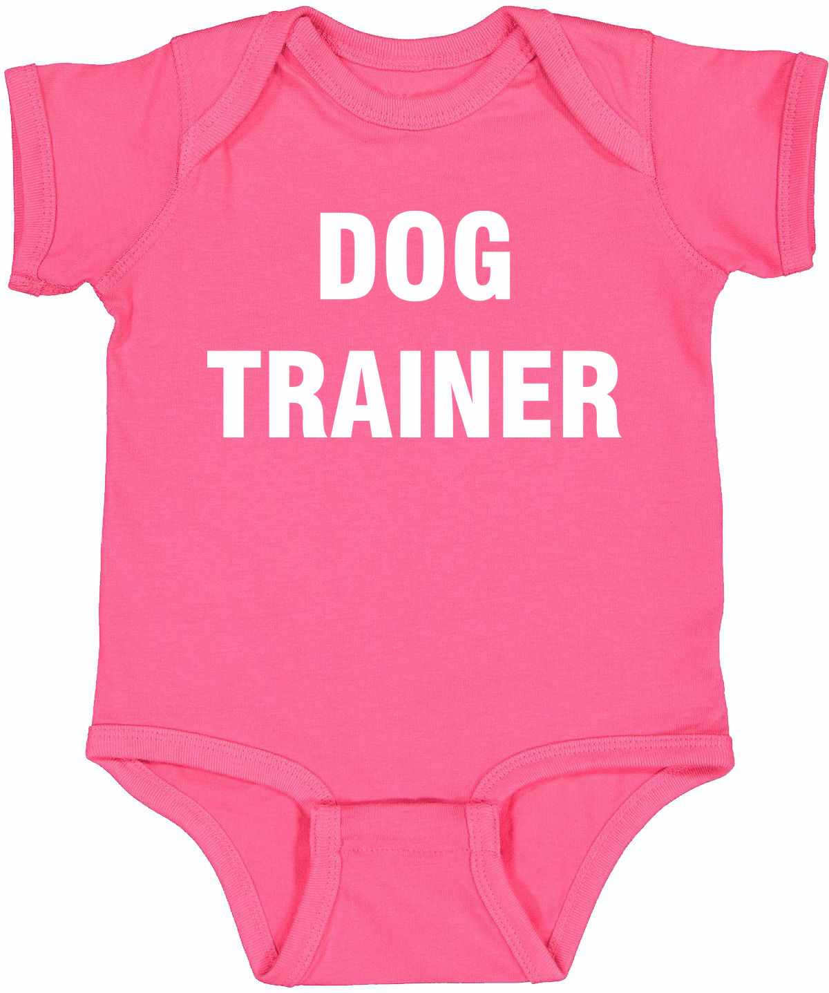 DOG TRAINER on Infant BodySuit (#239-10)