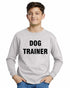 DOG TRAINER on Youth Long Sleeve Shirt