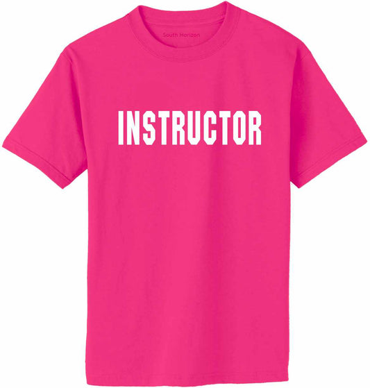INSTRUCTOR Adult T-Shirt