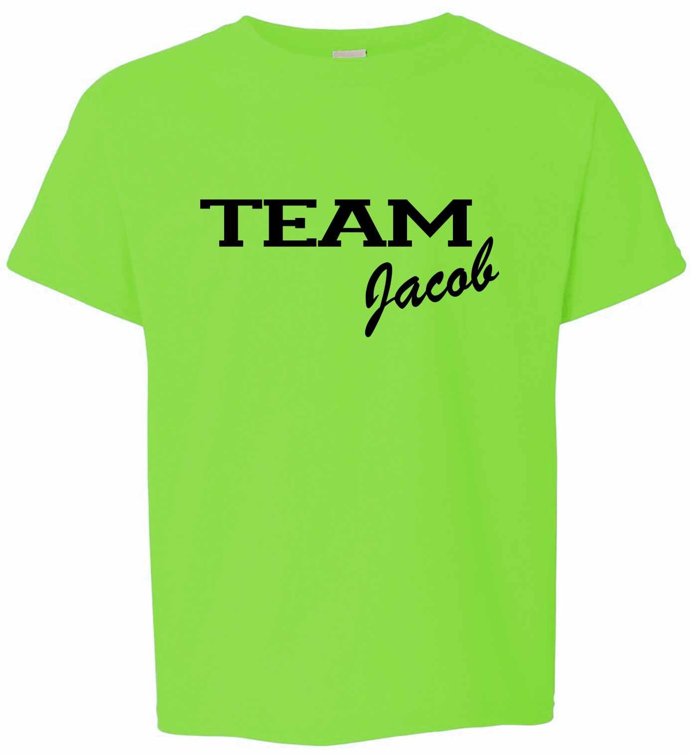 TEAM JACOB on Kids T-Shirt (#257-201)
