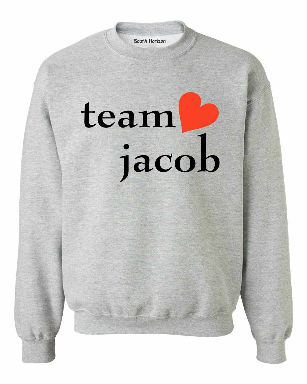 TEAM JACOB on SweatShirt (#275-11)