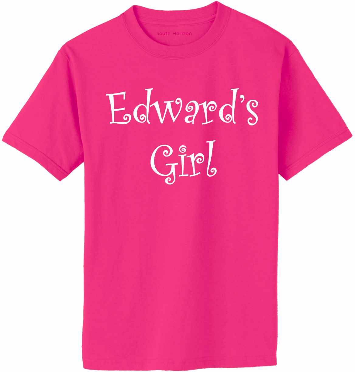 EDWARD'S GIRL Adult T-Shirt (#294-1)