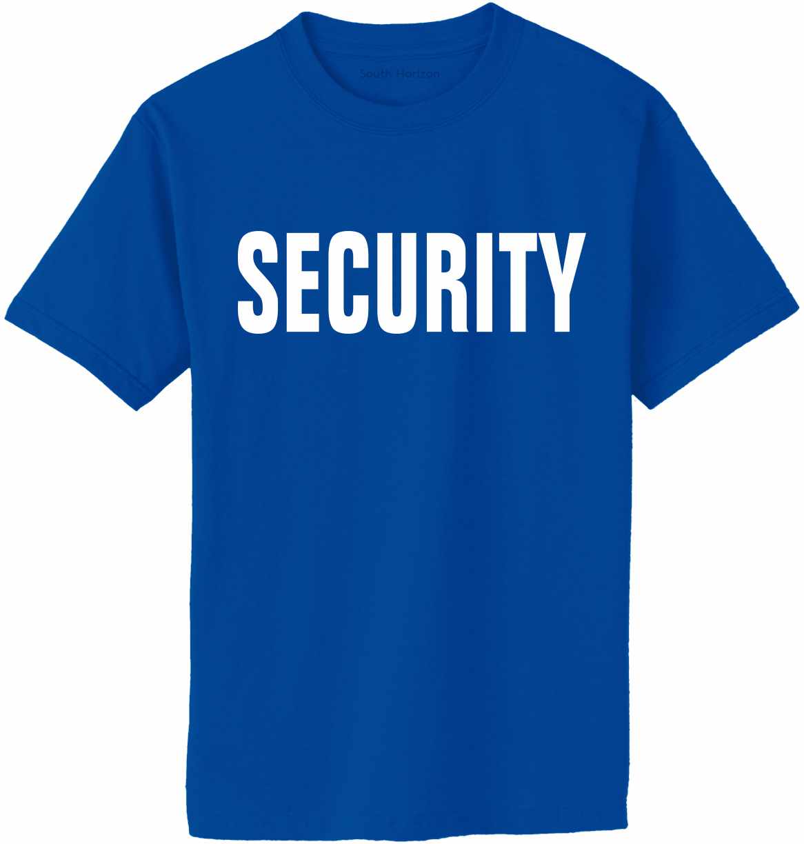 SECURITY (2 sided) Adult T-Shirt (#34-1)