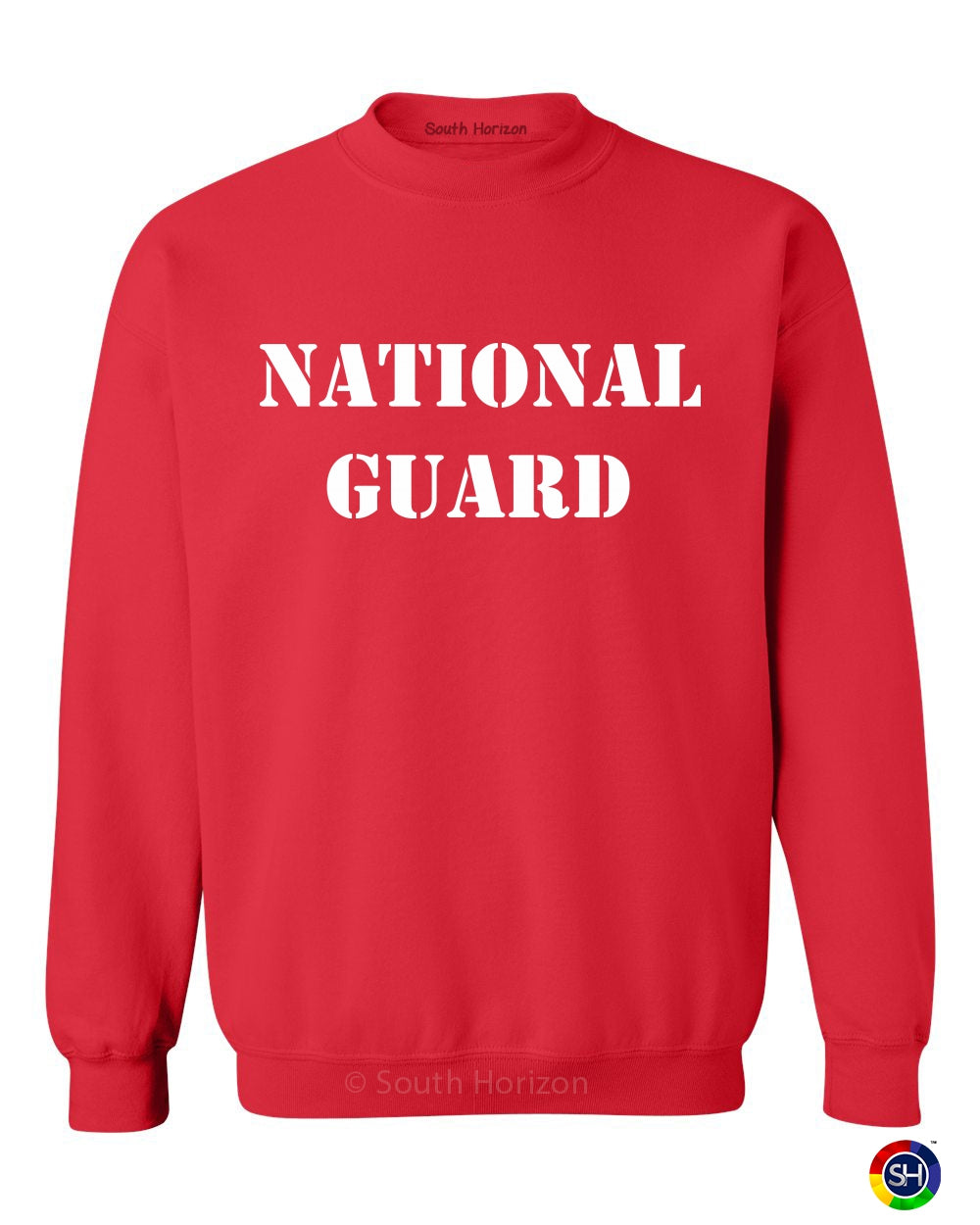NATIONAL GUARD on SweatShirt (#347-11)